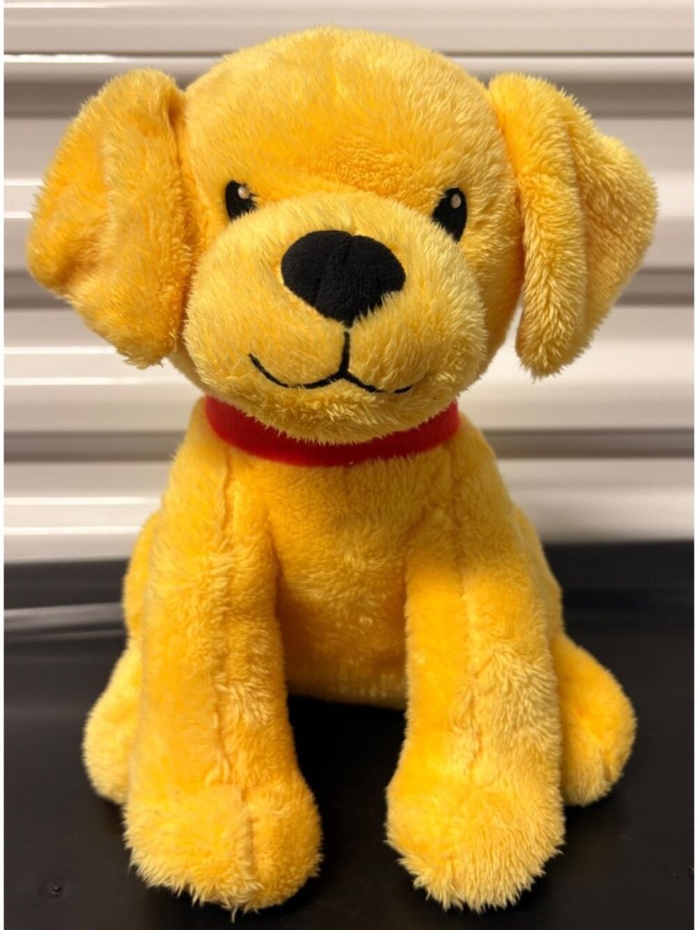 Kohls Cares Yellow Plush Dog Biscuit Stuffed Animal Alyssa Satin Capucilli 10"